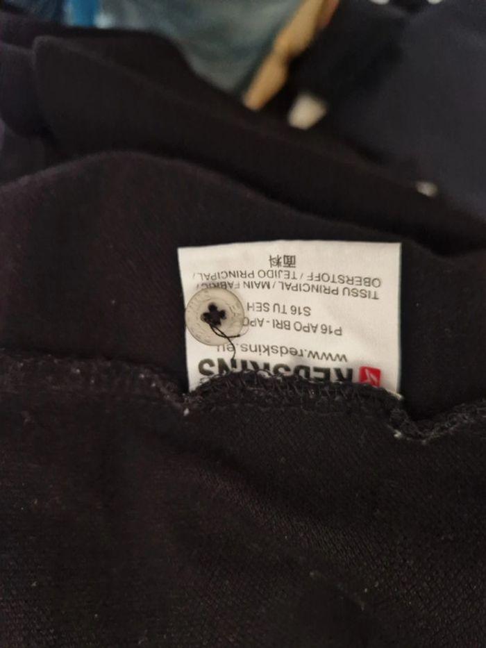 Polo noir redskins taille L - photo numéro 6