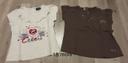 2 Tee-shirts manches courtes fille