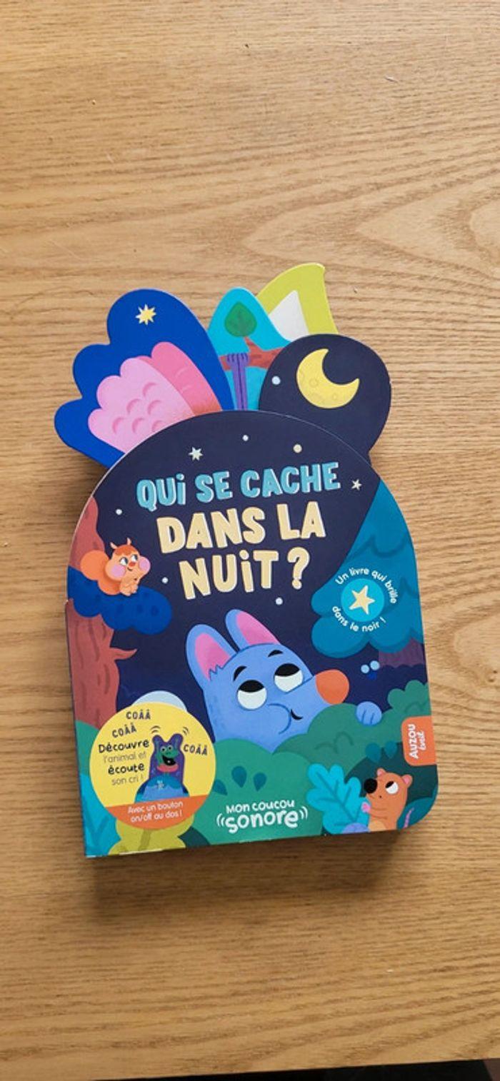 Livre Sonore Qui se cache dans la nuit ? - photo numéro 1