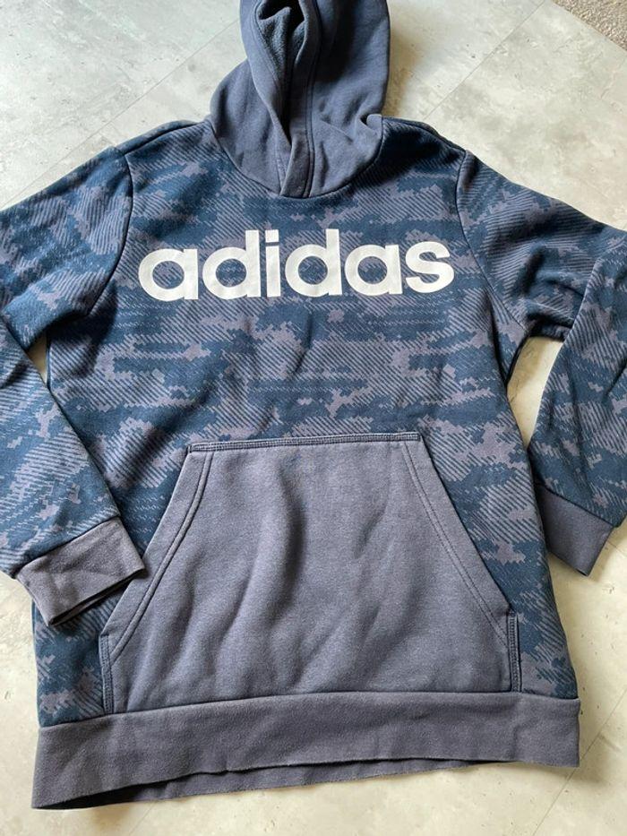 Sweat Adidas bleu - photo numéro 2