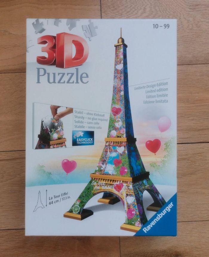 Puzzle Tour Eiffel 3D - photo numéro 1