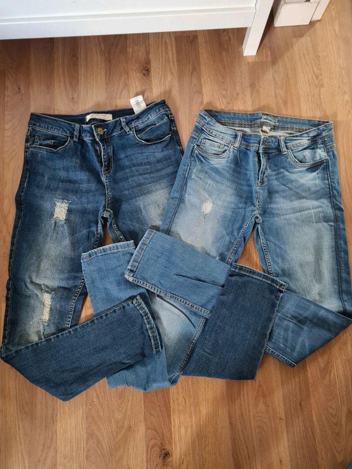 Lot de jeans - photo numéro 1