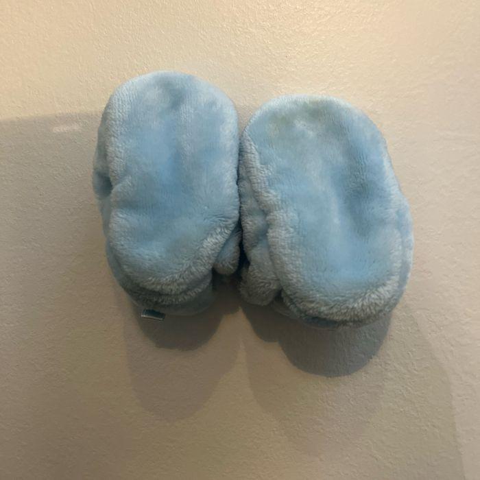 Chaussons de naissance garçon - photo numéro 3