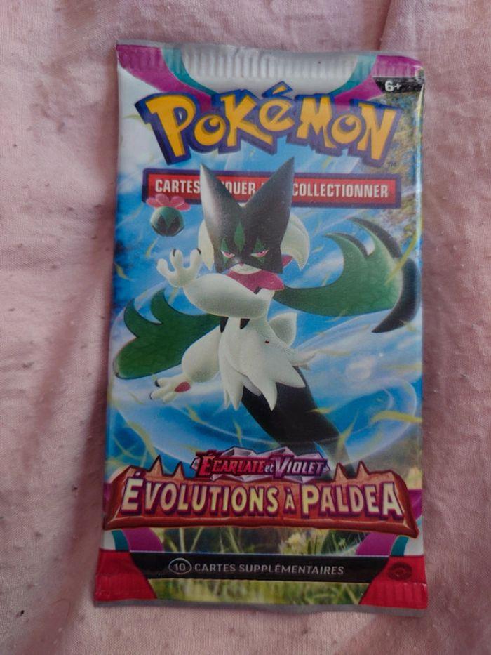 Booster Pokemon Évolutions À Paldea Neuf - photo numéro 1