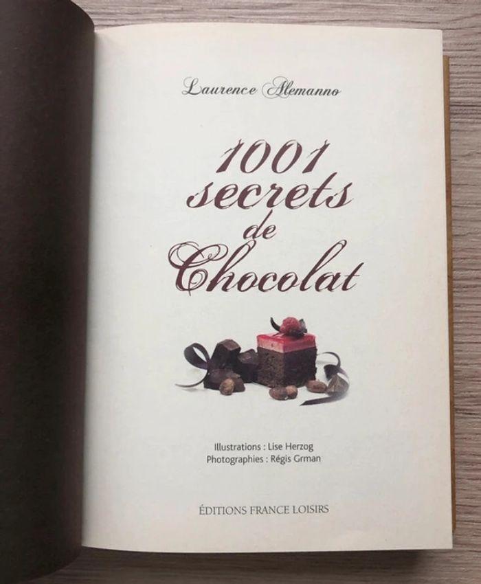 Livre 📖 1001 secrets sur le chocolat 🍫 - photo numéro 2