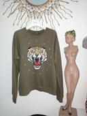 Pull  lion 90's style Y2k   vintage