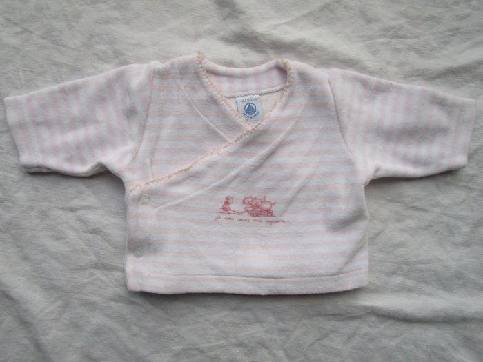 Gilet Petit Bateau naissance