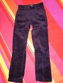 Pantalon SLIM velour