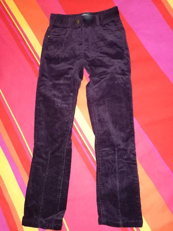 Pantalon SLIM velour