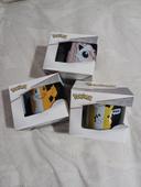 Lot de 3 mugs  pokemon neuve