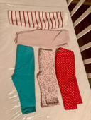 Lot de 5 leggings fille