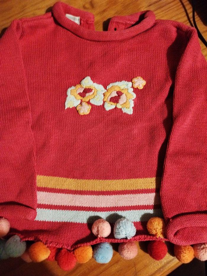 Pull rose fille  2 ans - photo numéro 1