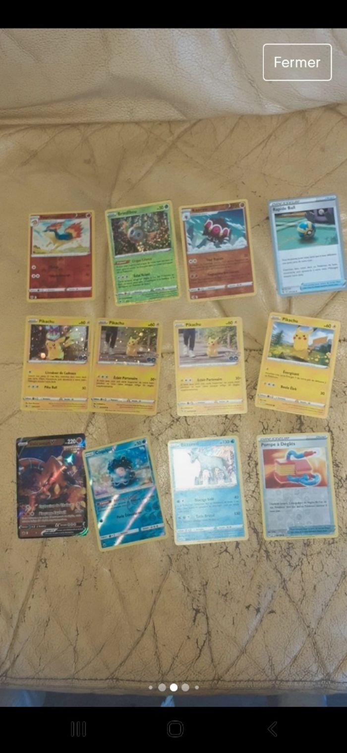 Carte pokémons - photo numéro 1