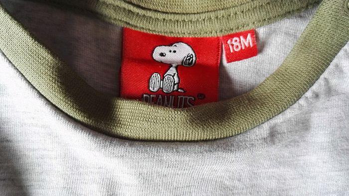 Tshirt manche longue Snoopy 18mois - photo numéro 2