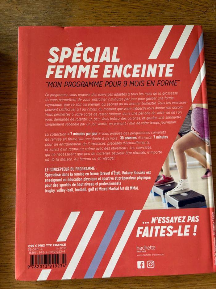 Livre 7 minutes de sport par jour femme enceinte - photo numéro 2