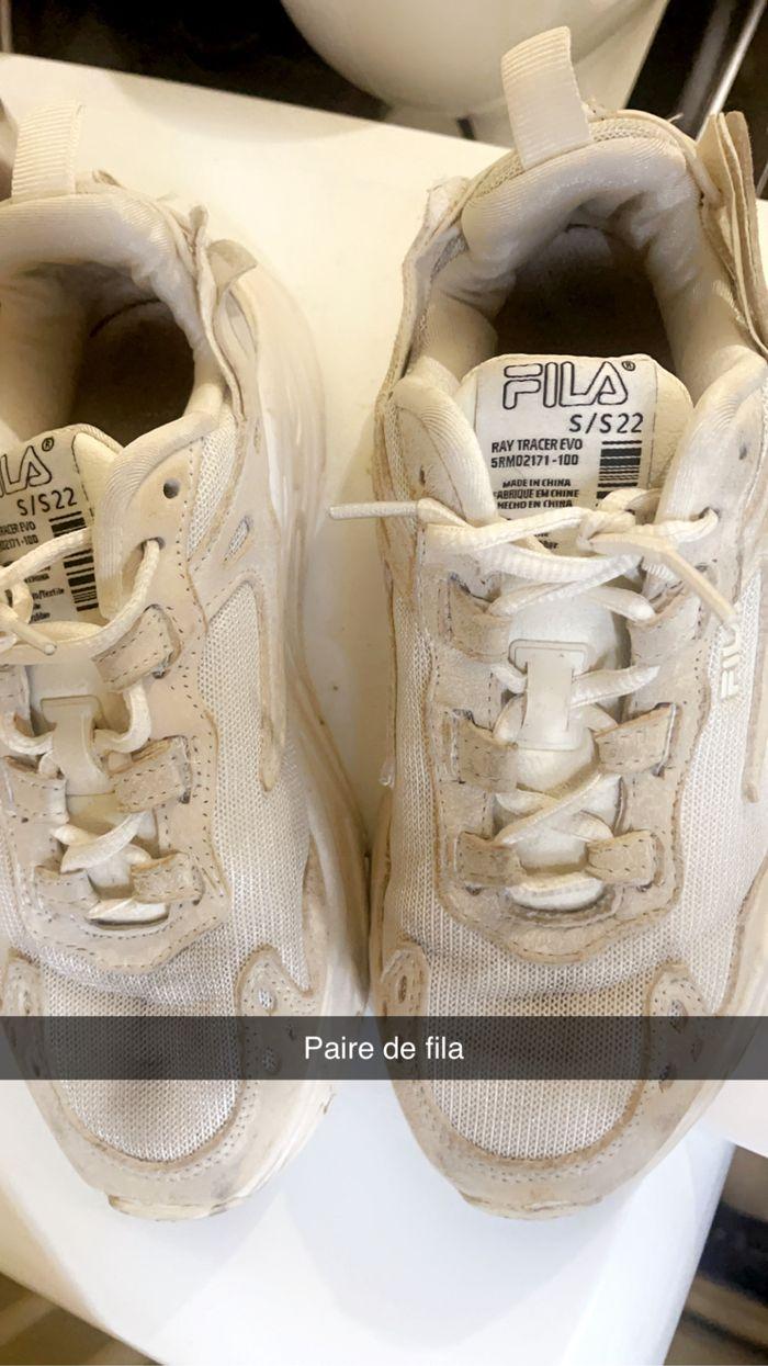 Basket fila, femme.