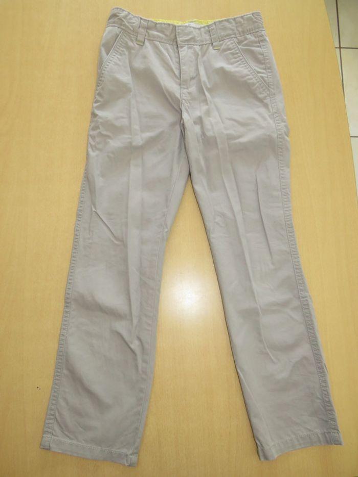 pantalon fin garçon gris - photo numéro 1