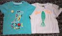 Lot de 2 t-shirt bébé garçon taille 9 mois !