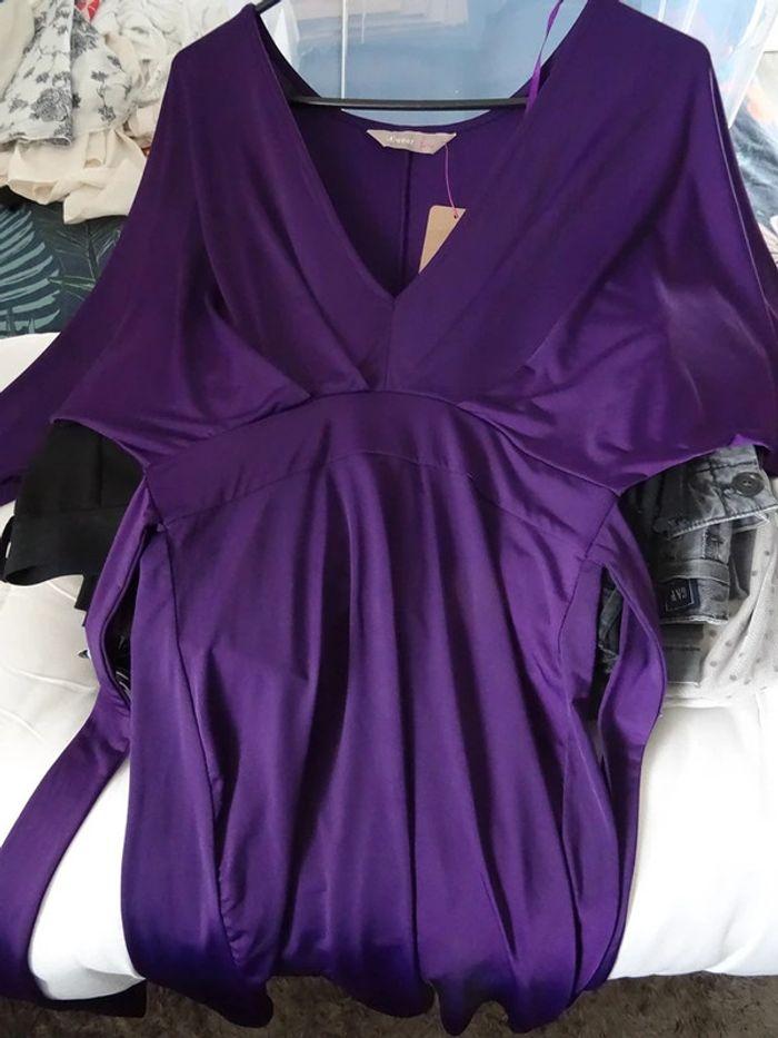 robe chic Aware violet taille 34 - photo numéro 6