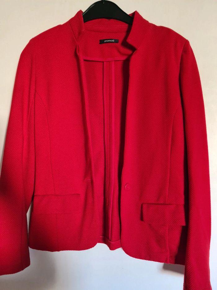 Veste rouge - photo numéro 1