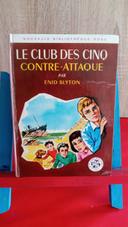 Le club des cinq contre-attaque, n° 8, 1967, bibliothèque rose