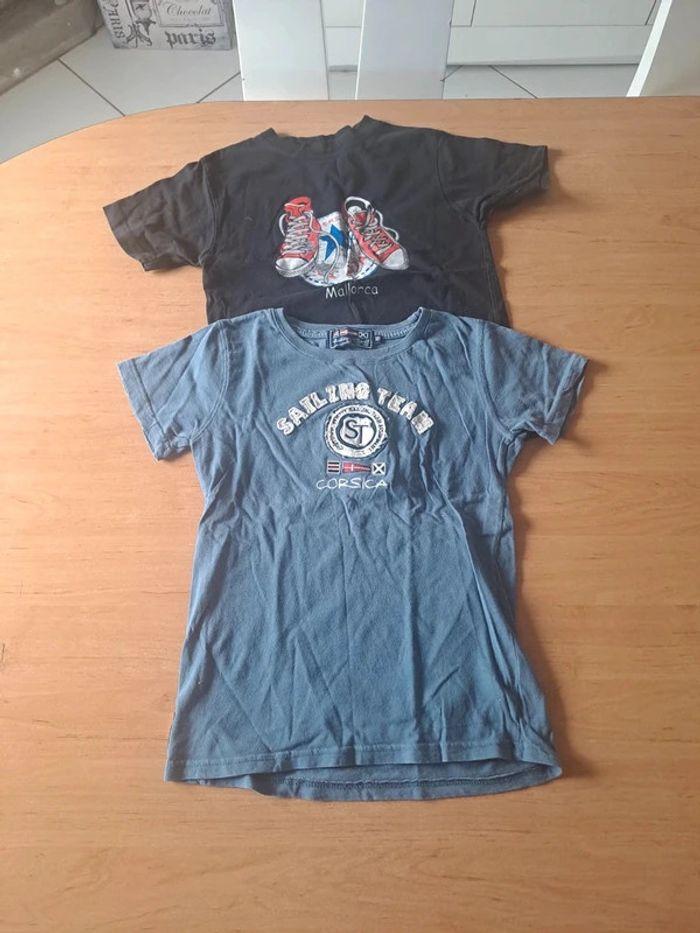 Lot de 2 t-shirts garçon 14 ans