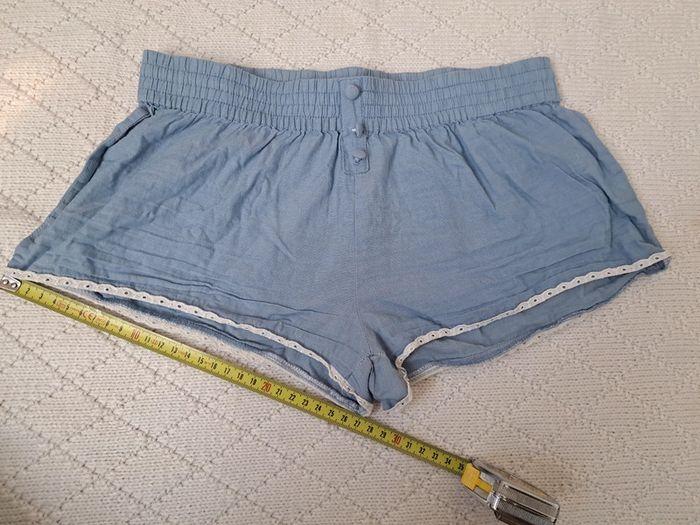 Short de pyjama Undiz bleu clair Femme Taille S - photo numéro 8