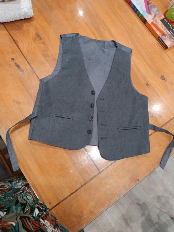 Gilet gris - photo numéro 1