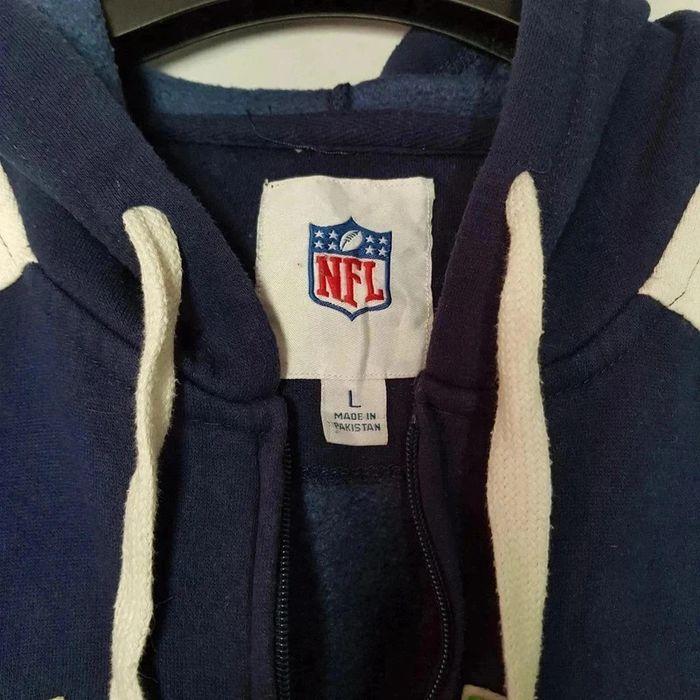 Gilet à capuche NFL Seah Awks Bleu Marine - photo numéro 5