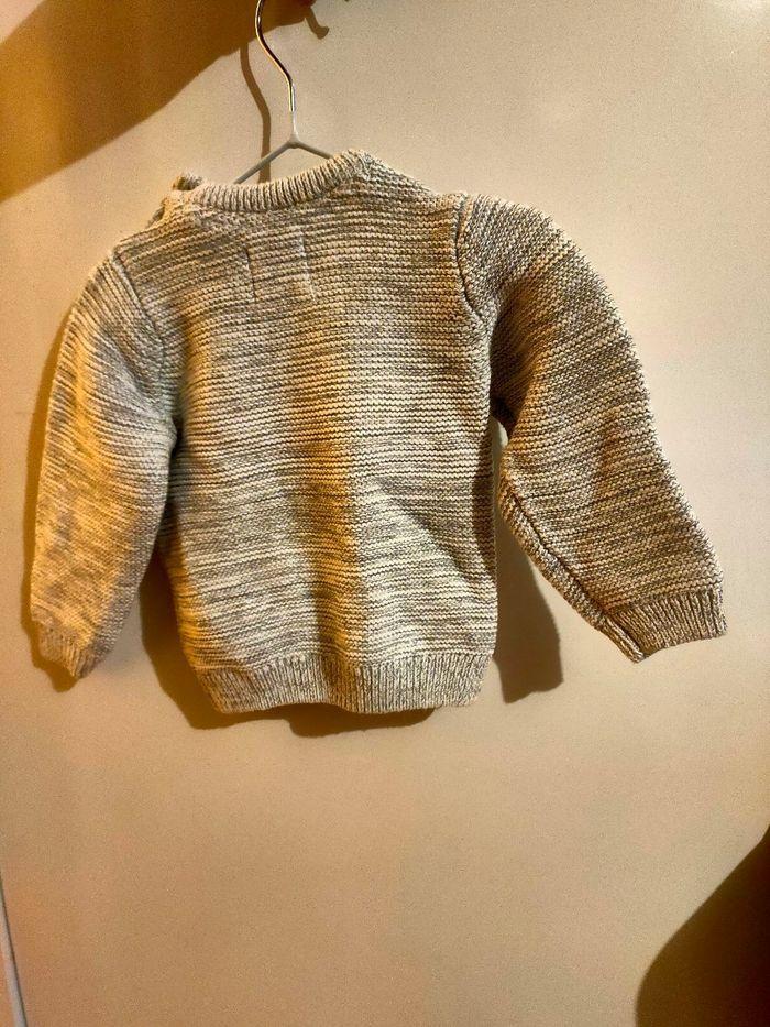 Pull gris beige - photo numéro 2