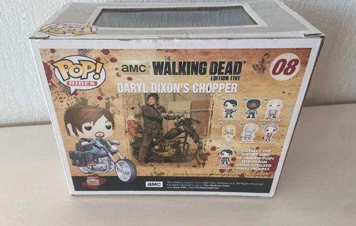 Lot Funko pop Daryl Dixon et sa moto - photo numéro 5