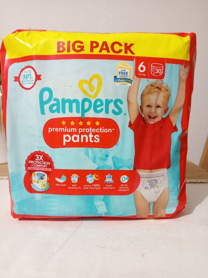 Couche Pampers premium protection pants taille 6