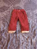 Pantalon bordeaux velours t24m sergent major