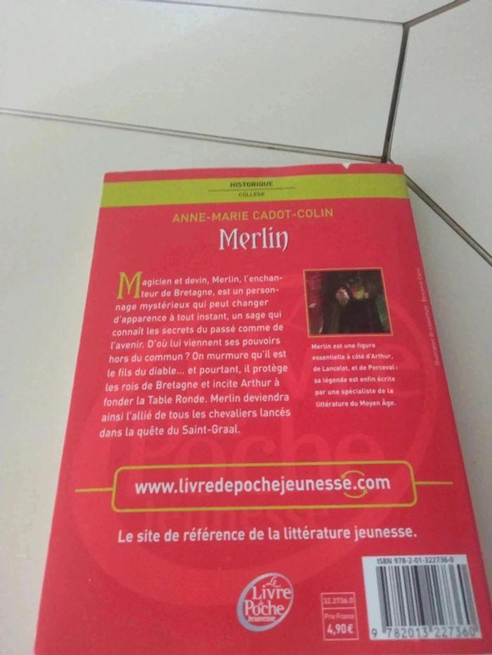 Livre Merlin - photo numéro 2