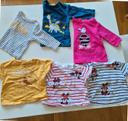 Lot de 6 t-shirt 6 mois bébé manches longues et courtes