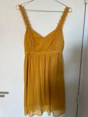 Robe Nafnaf jaune/moutarde