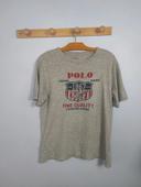 T-shirt Ralph Lauren Eagle 1967 Vintage Gris Taille L Homme