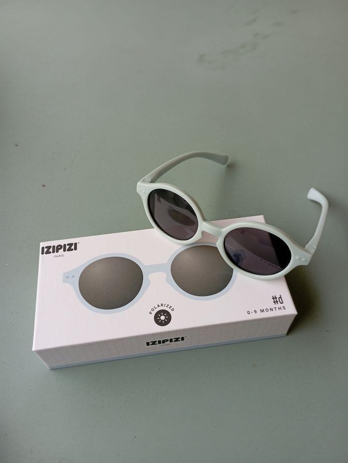 Lunettes de soleil  IZIPIZI 0-9 mois bleu ciel - photo numéro 3