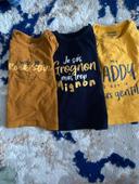 Lot de 3 teeshirt manches longues