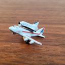 Galoob Micro Machines  Boeing 747 - mini Shuttle transport B SYD 4