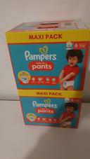 Lot de couches pants pampers taille 6