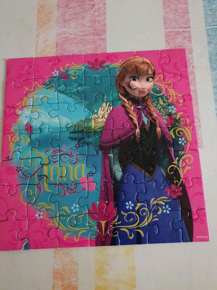 Lots de 3 puzzles Reine des Neiges - photo numéro 3