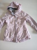 Manteau OKAÏDI fille 10 ans rose pâle tbe