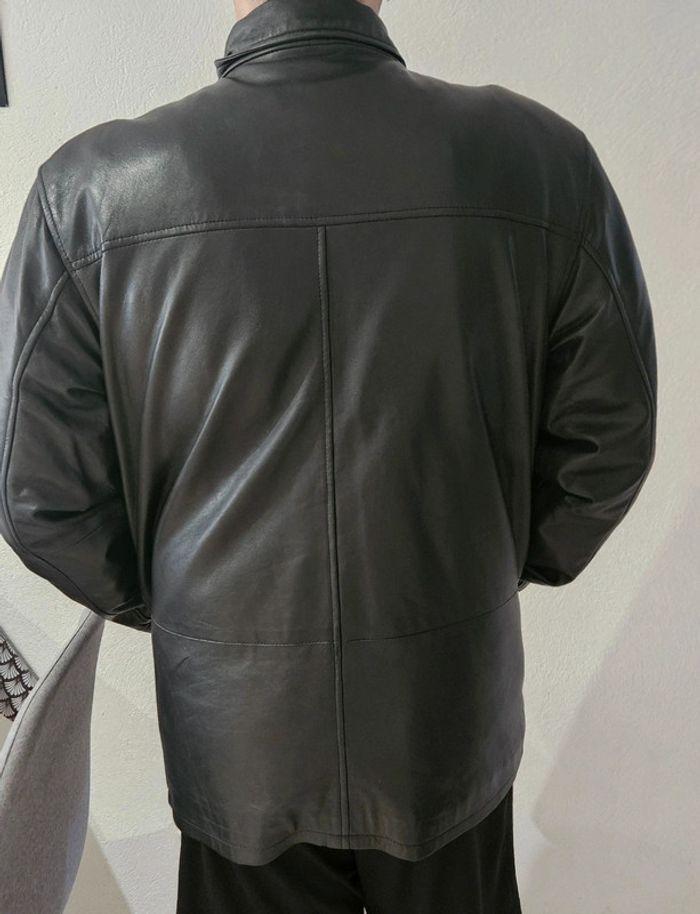 Superbe veste homme cuir infinity - photo numéro 2