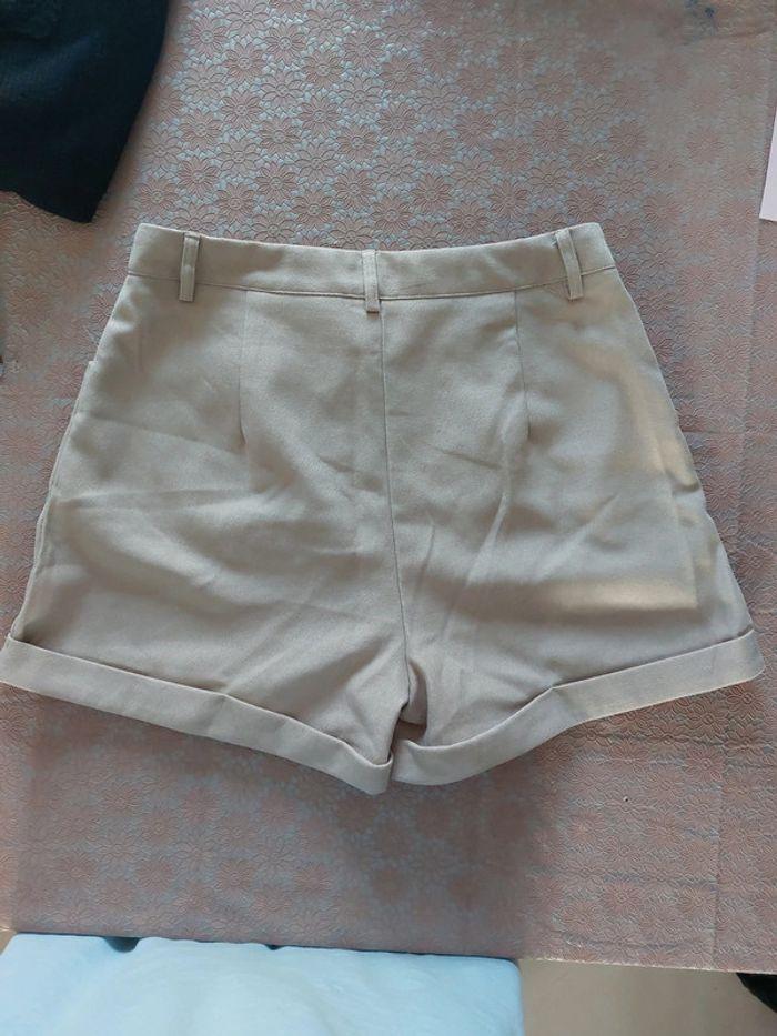 Short d hiver beige - photo numéro 3