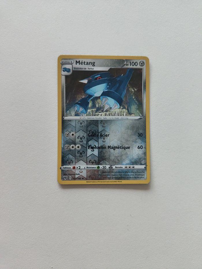 Metang 117/185 carte pokémon - photo numéro 2