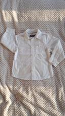 Chemise manches longues garçon blanc Orchestra 3 ans neuve