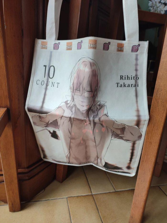 Tote bag taifu yaoi 10 count Deadlock boy's love mxm - photo numéro 1