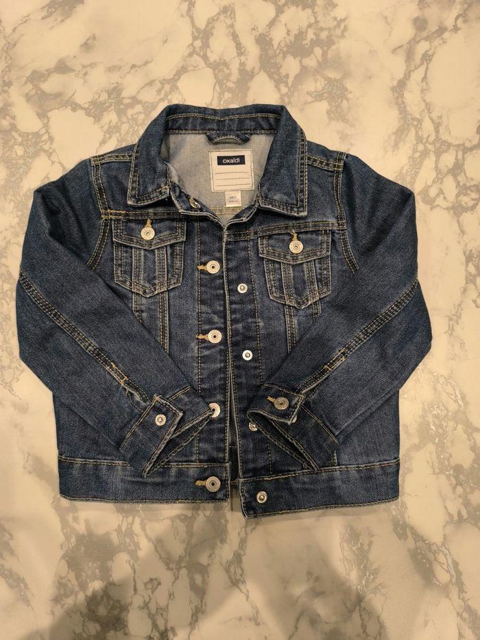 Veste en jean garçons taille 4 ans - photo numéro 1