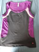 Débardeur sport taille 38 gris violet Mark and Spencer